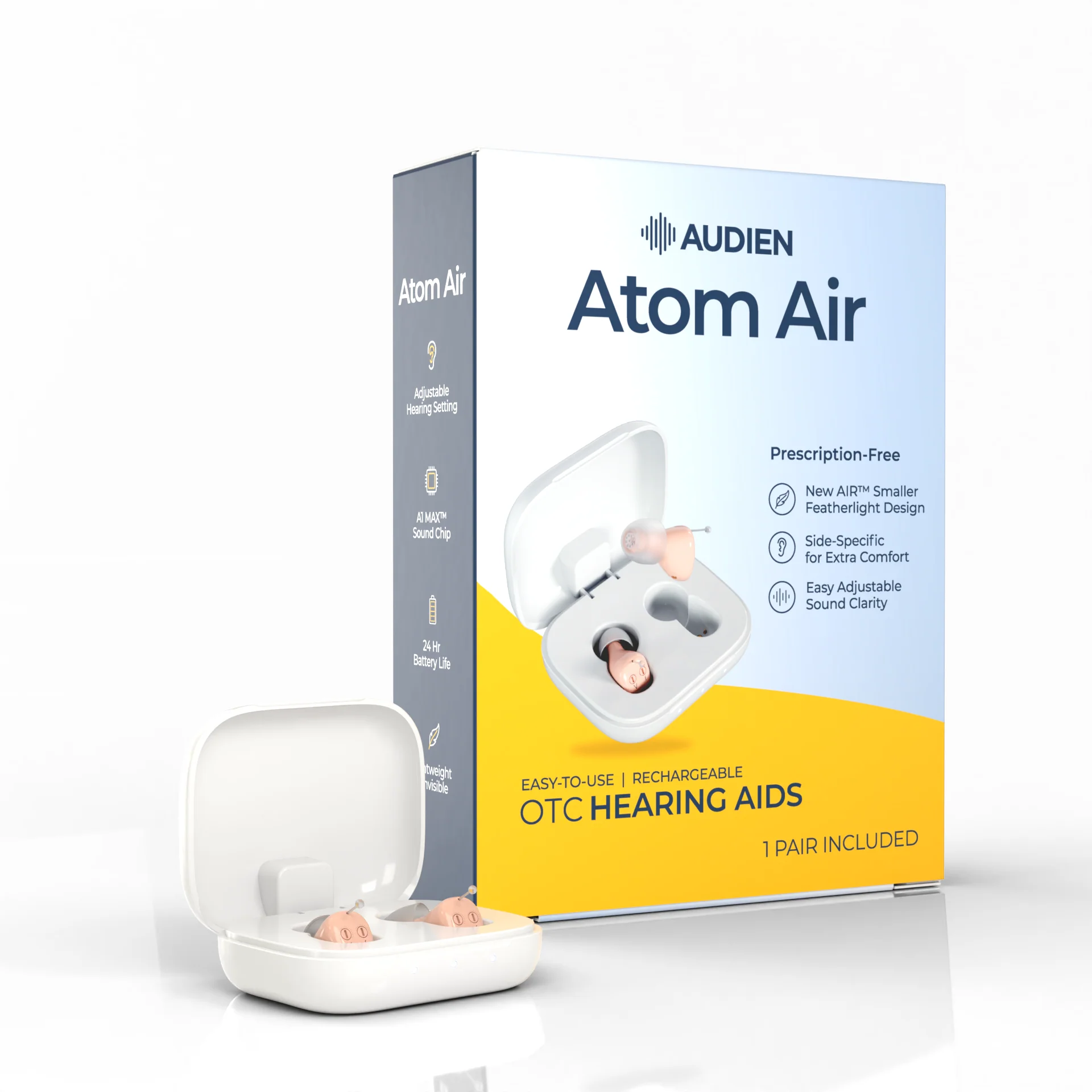 Audien Atom Air OTC Hearing Aids - Image 3