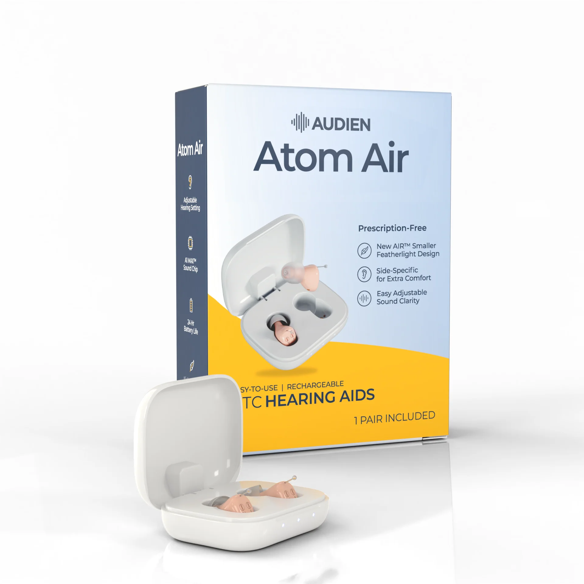 Audien Atom Air OTC Hearing Aids - Image 4